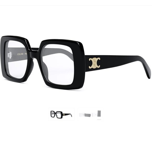 Triomphe 51mm Square Reading Glasses - Picture 1 of 7